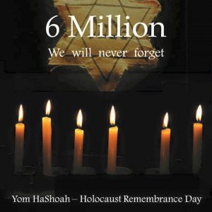 Yom HaShoah Service - Holocaust Remembrance @ Adat Shalom